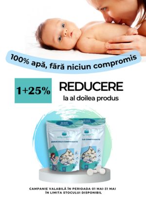 Only Napkin Baby 1+25% La Al Doilea Produs Mai