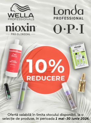 Opi Nioxin Londa Wella Professionals 10% Reducere Mai-Iunie