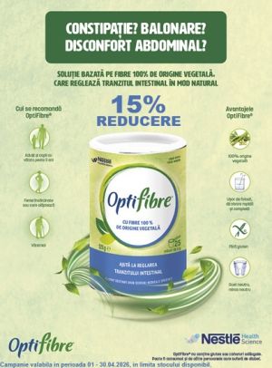 OptiFibre 15% Reducere Aprilie 