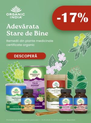 Organic India 17% Reducere Mai