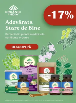 Organic India 17% Reducere Mai