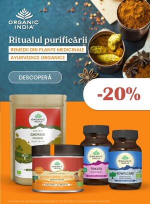 Organic India 20% Reducere Iunie