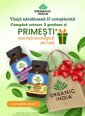 Organic India Produs Bonus Iunie