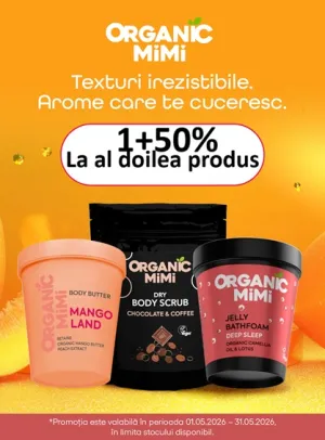 Organic Mimi 1+50% Reducere la al doilea Mai