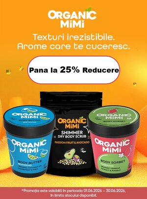Organic Mimi Pana la 25% Reducere Iunie