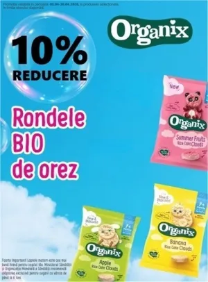 Organix 10% Reducere Aprilie