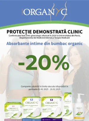 Organyc 20% Reducere Februarie