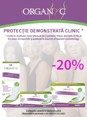 Organyc 20% Reducere Mai