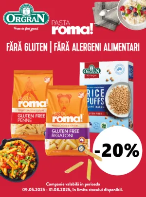 Orgran 20% Reducere Mai-August