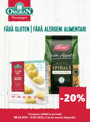 Orgran 20% Reducere Mai