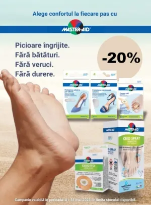 Origo Medical - Master Aid 20% Reducere Mai