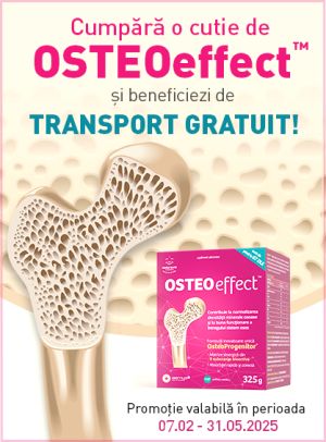 OsteoEffect Transport Gratuit Februarie-Mai