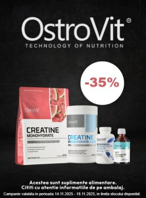 Ostrovit 35% Reducere Black Friday 2025