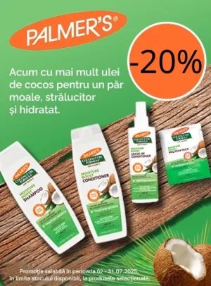 Palmer`s 20% Reducere Iulie