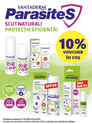 Parasites 10% Voucher in cos Aprilie