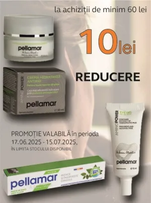 Pellamar 10 Lei Voucher Iunie-Iulie