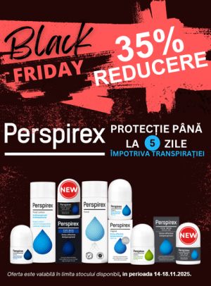Perspirex 35% Reducere Black Friday 2025