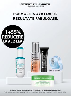 Peter Thomas Roth 1+55% Reducere la al 2-lea Iunie
