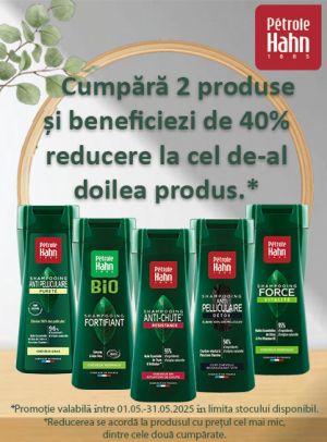 Petrole Hahn 1+40% Reducere la al 2-lea Mai