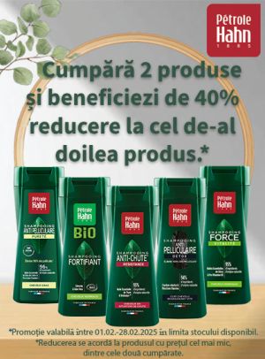 Petrole Hahn 1+40% Reducere la al doilea 