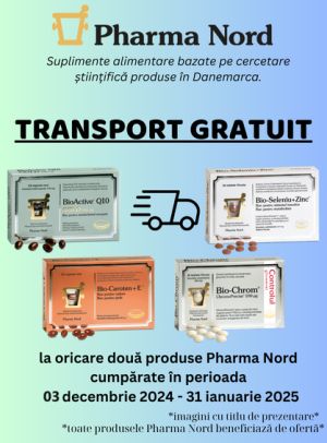 Pharma Nord Transport Gratuit Decembrie 