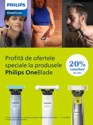 Philips One Blade 20% Voucher in cos Mai