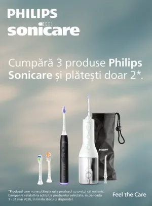 Philips Sonicare Cumperi 3 Platesti 2 Mai