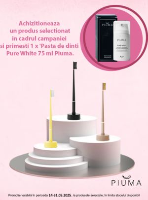Piuma Produs Bonus Mai