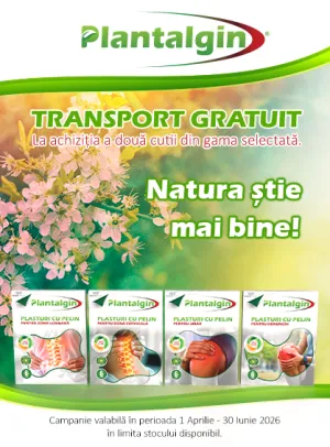 Plantalgin Transport Gratuit Aprilie-Iunie