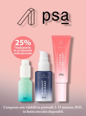 PSA 25% Reducere Ianuarie