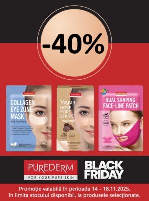 Purederm 40%Reducere Black Friday 2025