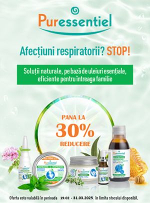 Puressentiel Pana La 30% Reducere Februarie - Martie