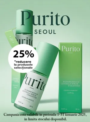 Purito 25% Reducere Ianuarie