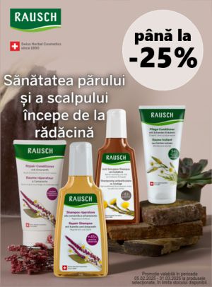 Rausch Pana la 25% Reducere Februarie-Martie