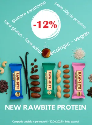 RawBite 12% Reducere Iunie