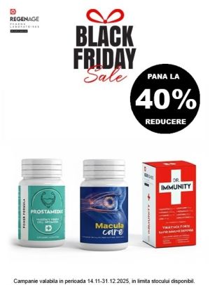 Regenage Pana la 40% Reducere Black Friday 2025