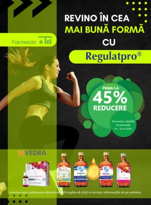 Regulatpro Pana la 45% Reducere Ianuarie