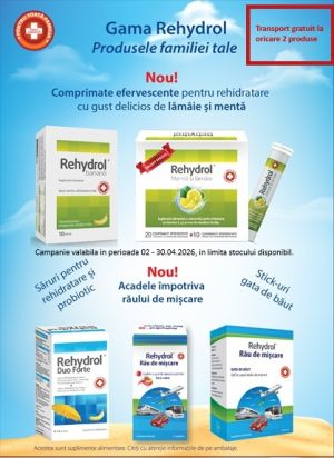Rehydrol Transport Gratuit Aprilie