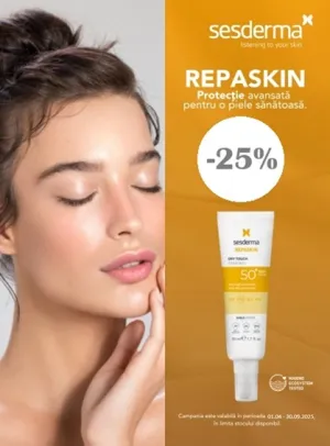 Repaskin 25% Reducere Aprilie-Septembrie