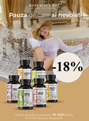 Republica Bio 18% Reducere Iulie