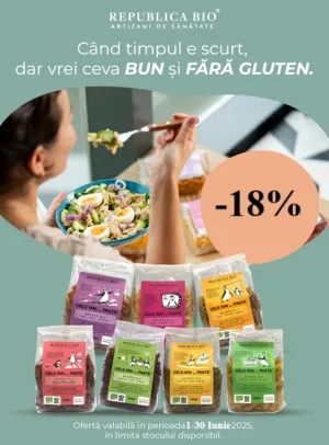 Republica Bio 18% Reducere Iunie