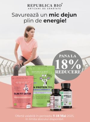 Republica Bio Pana la 18% Reducere Mai