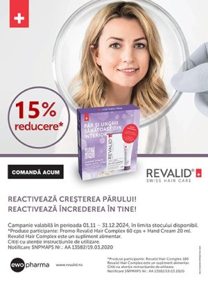 Revalid 15% Reducere Noiembrie-Decembrie