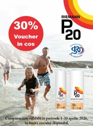 RIEMANN P20 30% Voucher in cos Aprilie