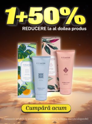 Rituena 1+50% Reducere la al doilea Zorii Reducerilor