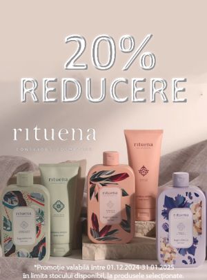 Rituena 20% Reducere Decembrie-Ianuarie