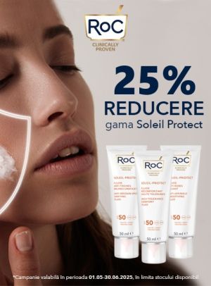 Roc 25% Reducere Mai-Iunie