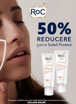 Roc 50% Reducere August-Septembrie EXCLUSIV ONLINE