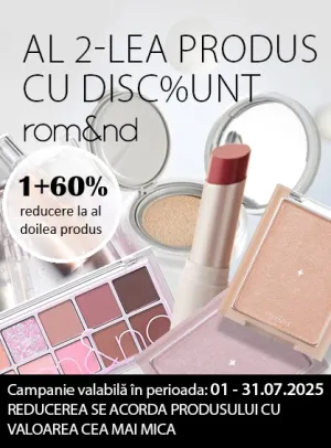Rom&Nd 1+60% Reducere La Al Doilea Produs Iulie