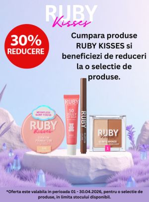 Ruby Kisses 30% Reducere Aprilie
